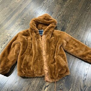 Lucky Brand Los Angeles Faux Fur Coat